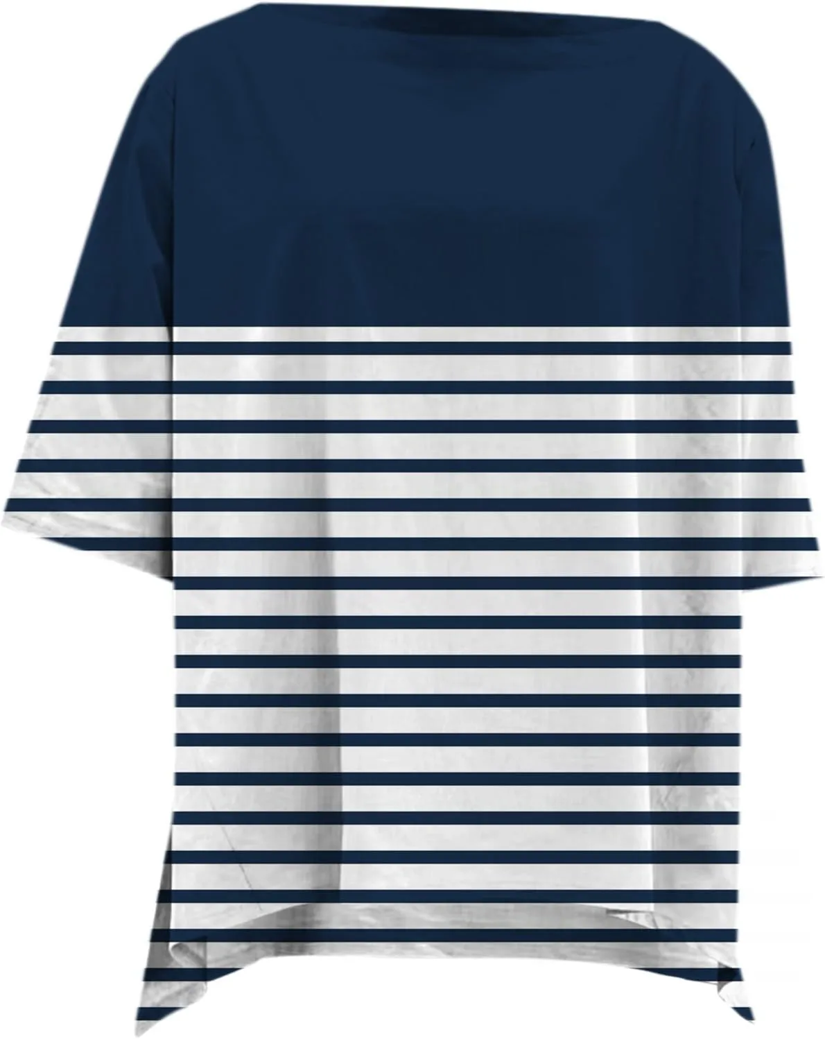 Women's 3/4 Sleeve Cotton Linen Blouses Top T-Shirt Shirts Casual Summer Crew Neck Tunic Tops Loose Tshirts Side Slit