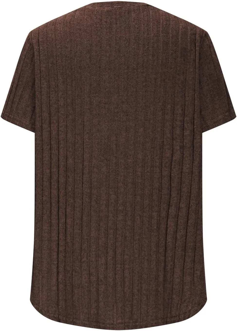 Women's Plus Size Tops Short Sleeve V Neck T Shirts Casual Loose Blouses Tunic Soft Comfortable Summer Tops