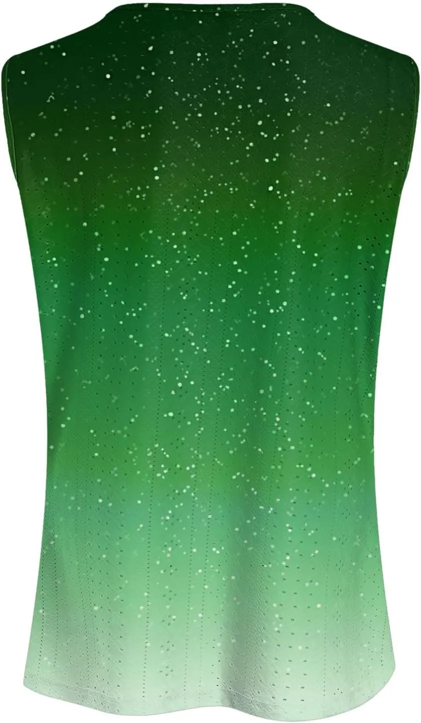 Womens Tank Tops Loose Fit 2025 Trendy Summer V Neck Sleeveless T Shirts Spring Clothes Casual Loose Blouses